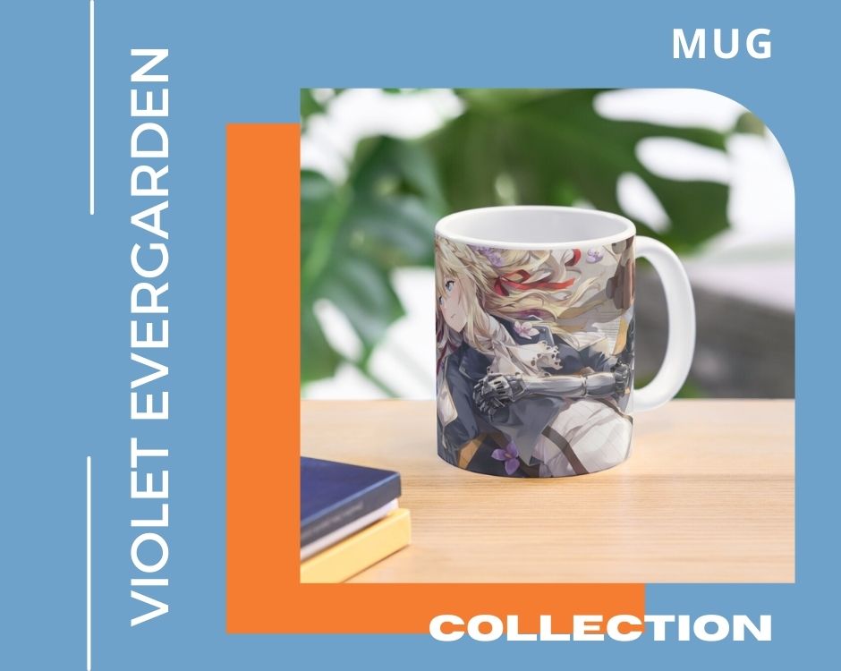 no edit Violet Evergarden mug - Violet Evergarden Shop
